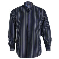 Camisa Rayas Oscuro