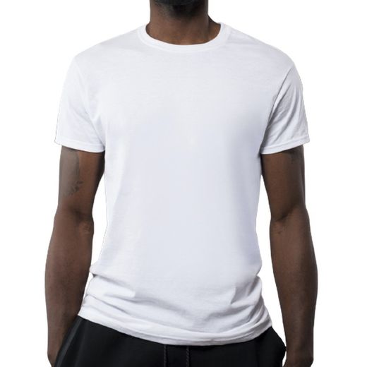 Camiseta Básica Blanca Hombre