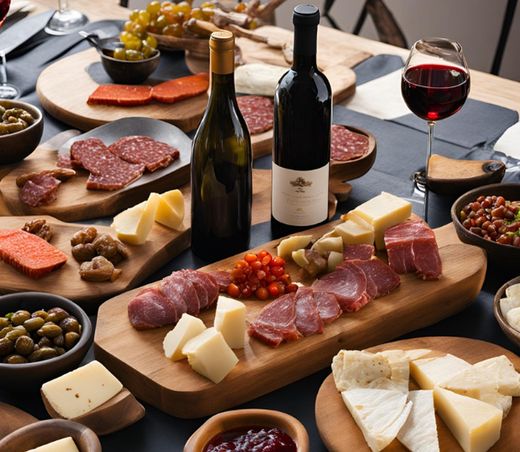 Maridaje de vinos con degustación de ibéricos