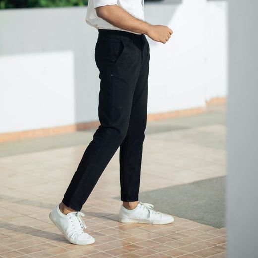 Pantalones Pana Negro